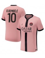 Paris Saint-Germain Ousmane Dembele #10 Tredjedrakt 2024-25 Korte ermer